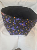 Fabric Witch Hat Basket
