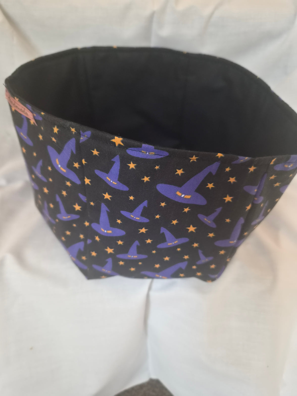 Fabric Witch Hat Basket