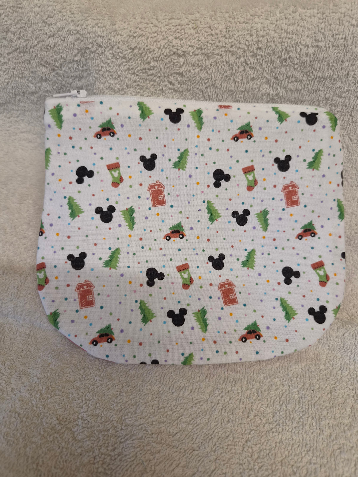 Mickey Mouse Christmas Makeup Bag